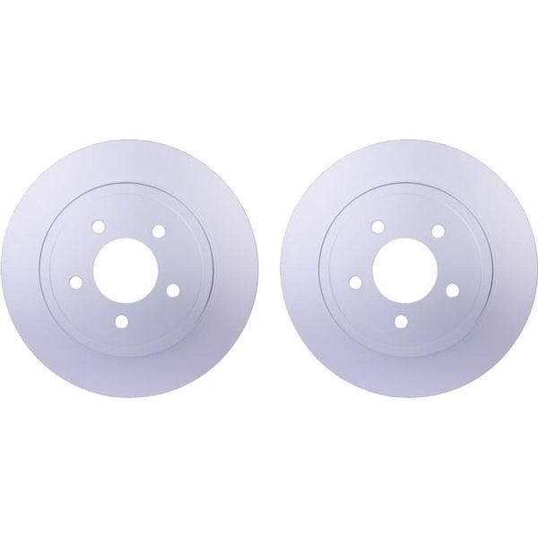 2 Dischi Freno Posteriori Hella Per Ford Mazda Mercury Maverick Escape-image