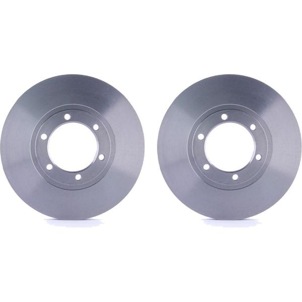 2 Dischi Freno Anteriori Hella Per Ford Kia Mazda Econovan Bus Courier Pickup-image