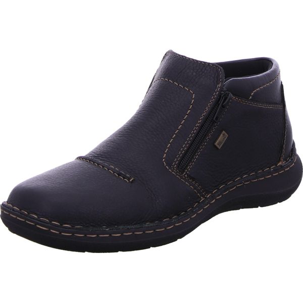 Rieker Stivaletti Invernali Da Uomo 25641-40, 25641-41, 25641-42, 25641-43, 25641-44, 25641-45 RIE-03072 Nero/Nero 44-image