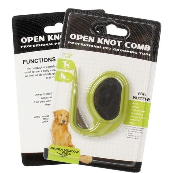 Inf Coltello Per La Toelettatura Degli Animali Domestici/Rimozione Dei Nodi Verde-image