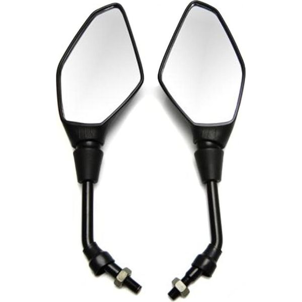 Specchio Per Moto Con Ece / Coppia Di Specchietti Retrovisori Universali # RS1-image