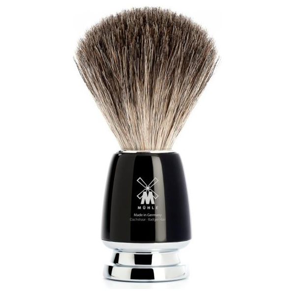 Pennello Da Barba - Pelo Di Tasso Nero-image