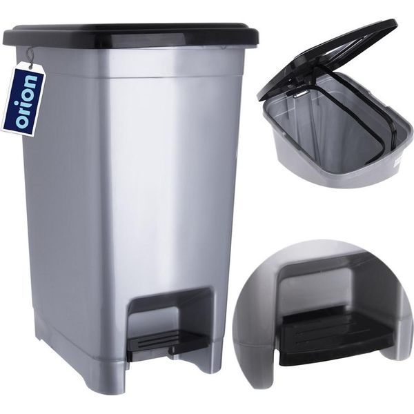 Cestino A Pedale Orion Cestino A Pedale Con Coperchio Stretto 25 L-image