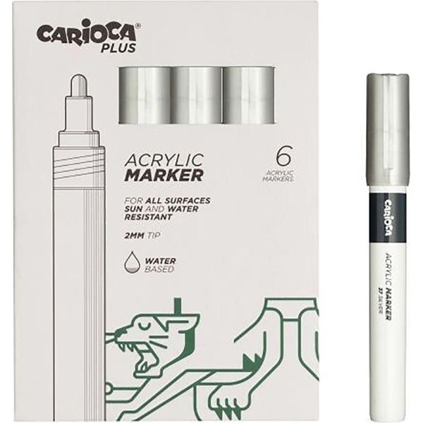 Carioca Plus 45218/37 Evidenziatore 6 Unità Taglia Unica-image