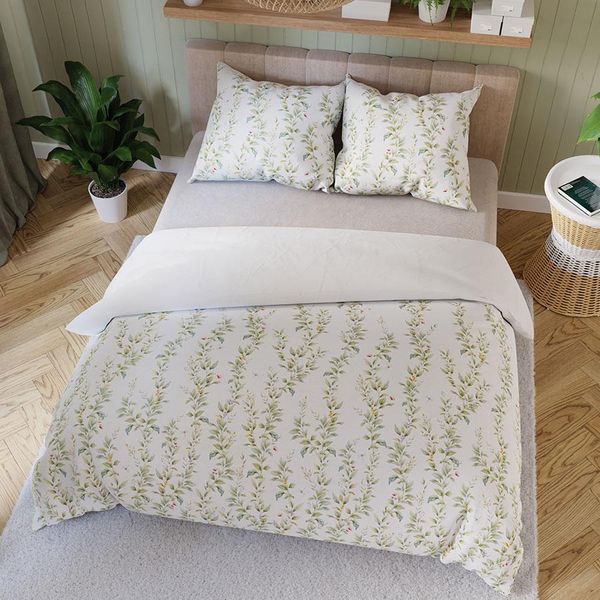 Markizeta Completo Letto In Raso Di Cotone Rima 220X200 Cm 100069/SAT/000/220200/1-image