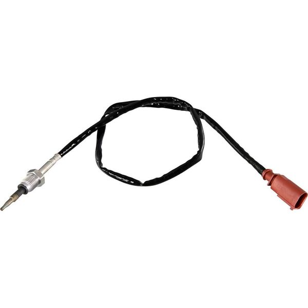 Sensore Temperatura Gas Di Scarico Avvitato Cavo A 2 Poli 625 Mm Hella Per Es. Vw Arteon-image