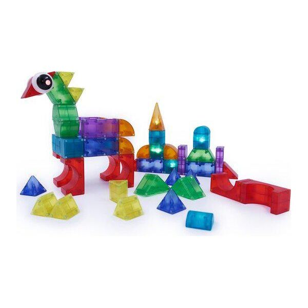 Buzz - Blocchi Da Costruzione Magnetici 94 Pezzi - Illuminazione - Popolare - Giocattoli - Giocattoli Magnetici - Bambini - Regalo - Compleanno-image