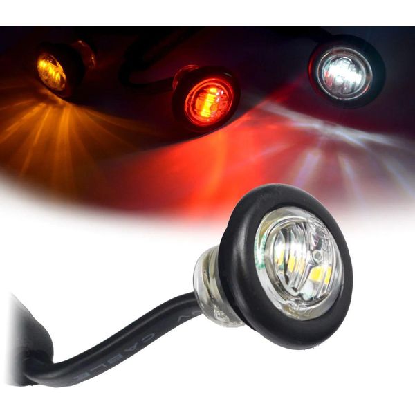 Luce Di Confine - Ledson - Perla - Trasparente - Bianco - 12V-24V-image
