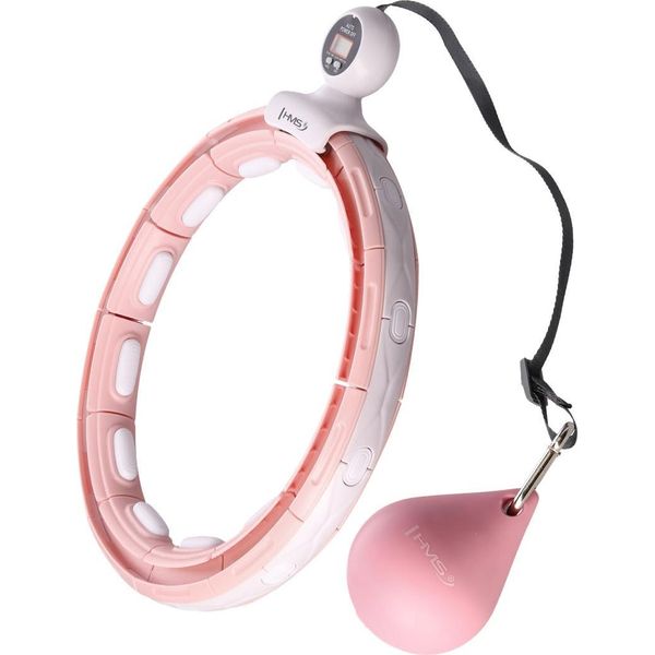 Hula Hoop Magnetico Con Peso E Contatore, Rosa-image