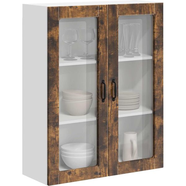 Syfax™ Pensile Cucina Rovere Fumé 80 X 31 X 100 Cm Legno Multistrato-image