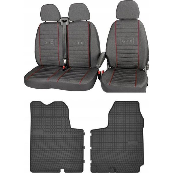 Set Di Rivestimenti E Tappetini Renault Trafic 2 2001-2014-image