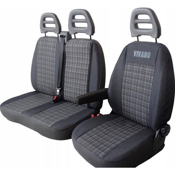 Opel Vivaro A 2001-2014 Rivestimenti Sedili Robusti Premium-image
