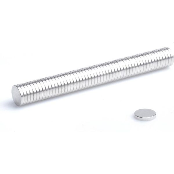 Magneti Al Neodimio 6 X 1 Mm 100 Pezzi Mm N38, Estremamente Forti, Lavagne Magnetiche, Frigoriferi, Lavagne Bianche, Fai Da Te-image