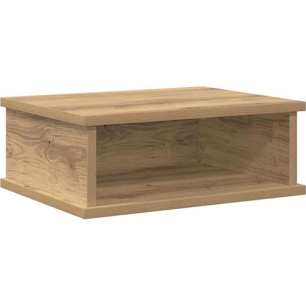 Syfax™ Comodino Rovere Artigianale 40 X 31 X 15 Cm Legno Multistrato-image