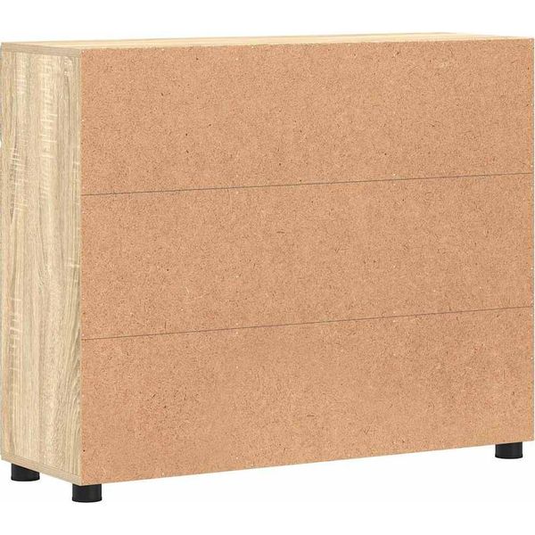 Syfax™ Credenza Rovere Sonoma 88,5 X 30,5 X 73 Cm Legno Multistrato-image