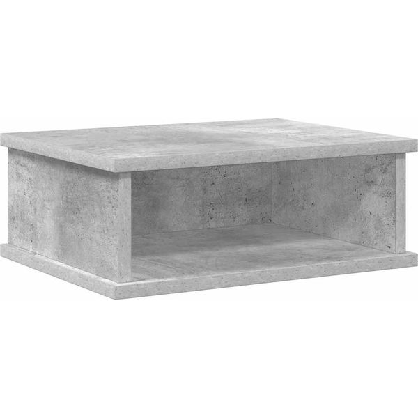 Syfax™ Comodino Grigio Cemento 40 X 31 X 15 Cm Legno Multistrato-image