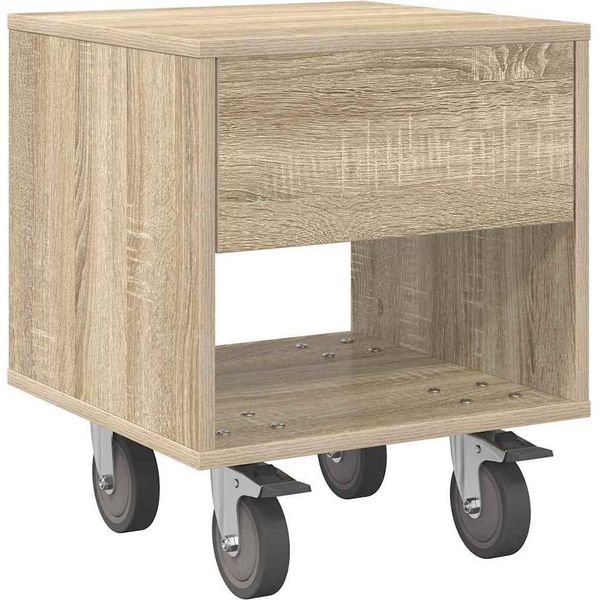 Syfax™ Comodino Rovere Sonoma 40,5 X 40 X 48 Cm Legno Multistrato-image