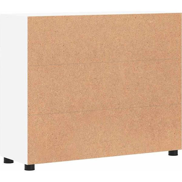 Syfax™ Credenza Con Porta Bianco 88,5 X 30,5 X 73 Cm Legno Multistrato-image