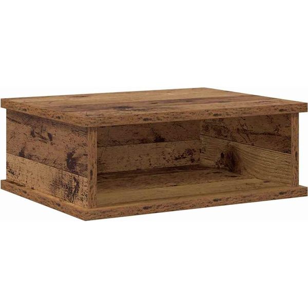 Syfax™ Comodino Legno Vecchio 40 X 31 X 15 Cm Legno Multistrato-image