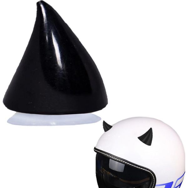 Decorazione Per Casco Da Moto Con Clacson HD1 Nero-image