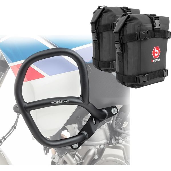 Set Di Barre Di Protezione + Borse Per Aprilia Tuareg 660 22-25 Motoguard MK27 S-image