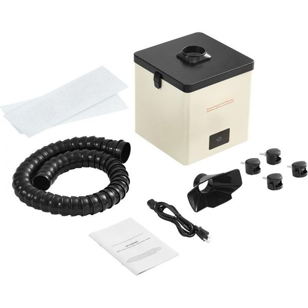 Estrattore Di Fumi Di Saldatura 100W - Estrattore Di Fumi Di Saldatura 240 M³/H - Assorbitore Di Fumi Di Saldatura Da Tavolo - 5800 Giri/Min - Filtro A 3 Stadi - Estrattore Di Fumi Di Saldatura - Stazione Di Saldatura Per Lavori Di Saldatura-image