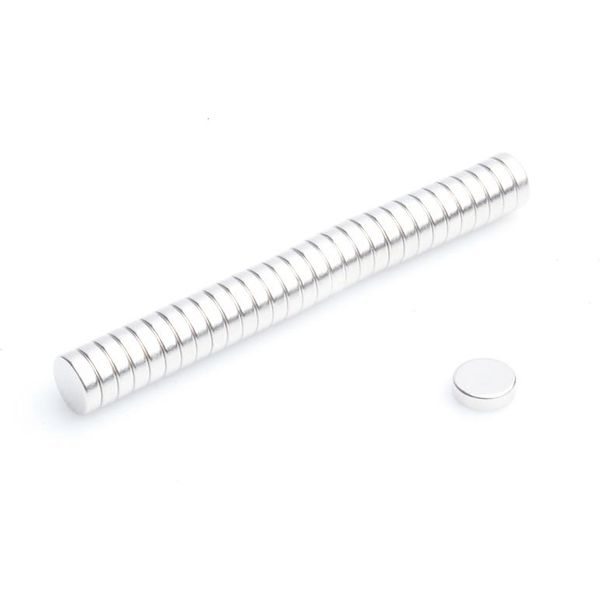 Magneti Al Neodimio 5 X 1,5 Mm 50 Pezzi Mm N38, Estremamente Forti, Lavagne Magnetiche, Frigoriferi, Lavagne Bianche, Fai Da Te-image