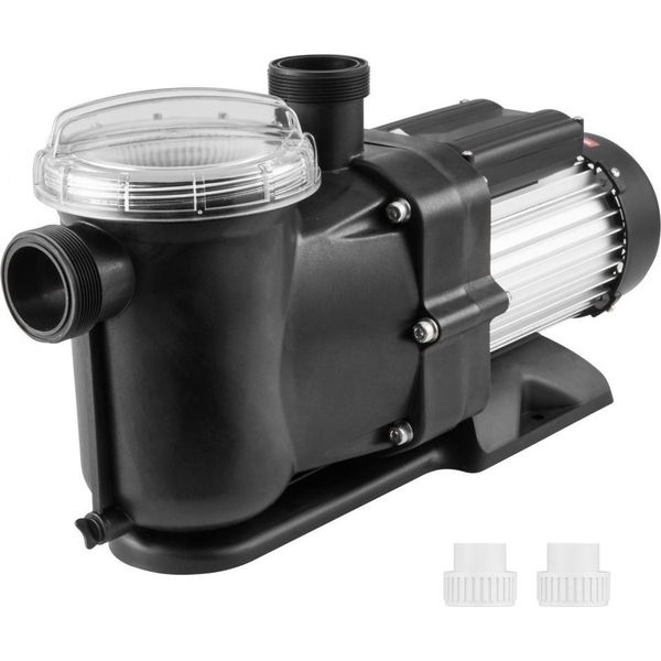 Pompa Per Piscina 1,5 Hp, 100 Gpm Di Portata Massima - Pompa Per Piscina A Velocità Singola 220 V - 2850 Giri/Min - 15 M Di Prevalenza Massima - Pompa A Filtro Con Cestello Filtrante - Per Piscine Fuori Terra, Vasche Idromassaggio, Spa.-image
