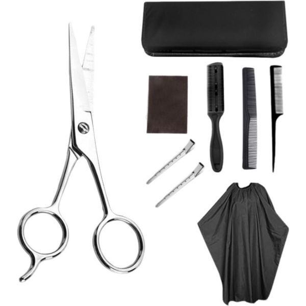 Inf Kit Professionale Per Il Taglio Dei Capelli Da 10 Pezzi Per Uso Domestico E In Salone-image