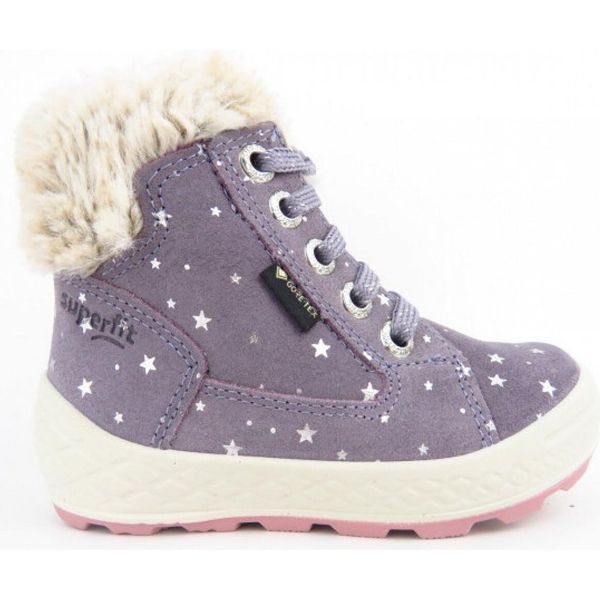 Superfit Groovy 2 Gtx Baby - Stivaletto Da Bambina In Viola, Taglia 22-image