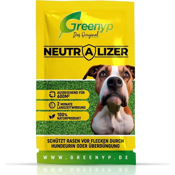 Greenyp Neutralizer I Neutralizza L'urina Grazie A Microrganismi Efficaci I Fertilizzante 100% Organico Attivazione Del Suolo I 3X Sacchetti Da 12 G Ciascuno Per 600 M²-image