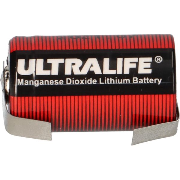 Batteria Fotografica Ultralife CR2 3V Con Etichetta Di Saldatura A U-image