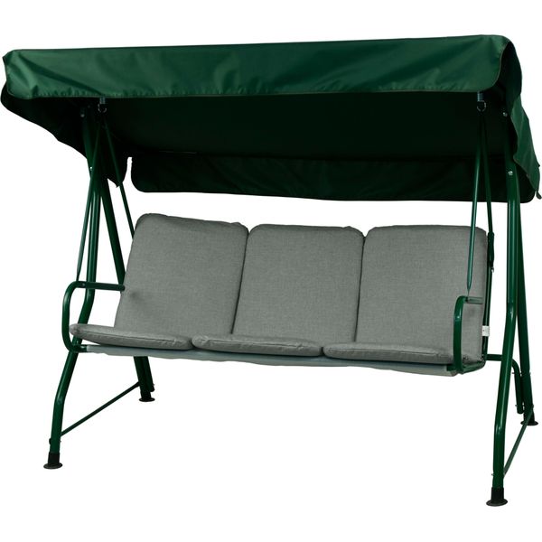 Ampo Cuscino Per Panca Da Giardino, Cuscino Per Altalena Da Giardino, Cuscino Per Sedia Da 150 Cm-image