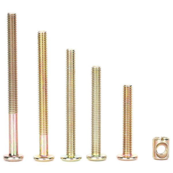 Vite M6, Dado M6, Vite Zincata, Vite A Testa Esagonale, Kit Di Assortimento Di Viti-image