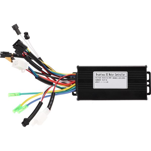 Controller Per E-Bike, Motore Brushless, 24 V, 36 V, 48 V, 500 W, 750 W, 3 Modalità, Onda Sinusoidale, 26 A, Accessori Modificati-image