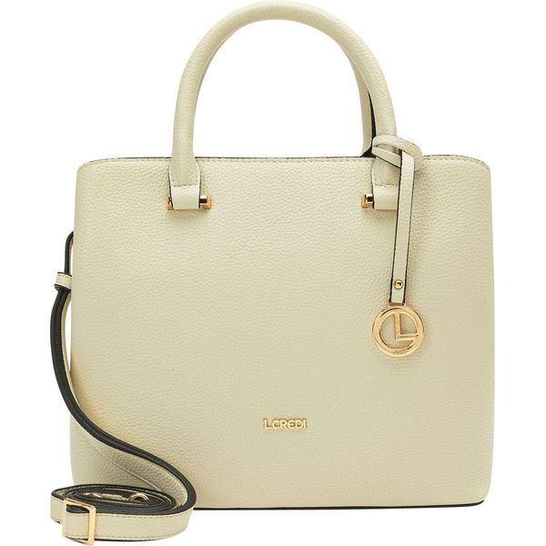 L.Credi Borsetta Borsa A Tracolla Maxima Handle Bag Creme Avorio-image
