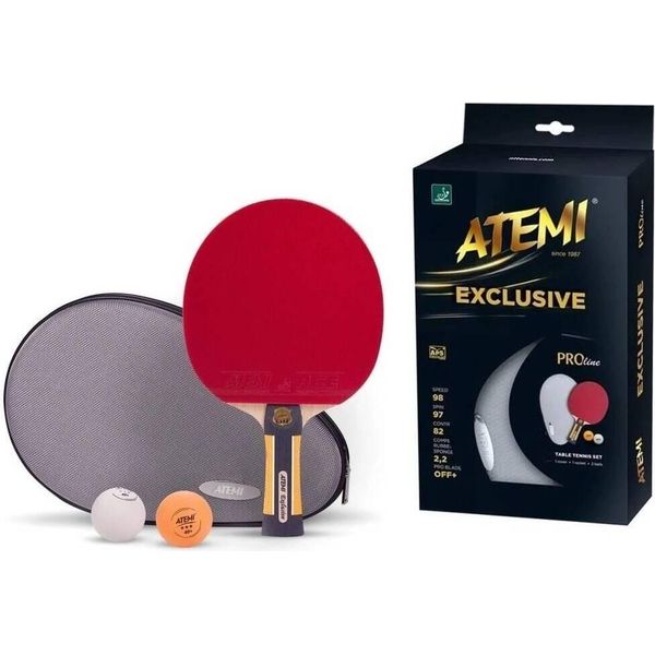 Set Da Tennis Da Tavolo Atemi Exclusive Pro-Line Cv-image
