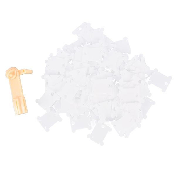 Bobina Di Filo Di Plastica, Bobina Di Filo Da Ricamo, Organizzatore Di Filo Da Ricamo, Bobine Di Plastica, Bobine Da Ricamo, Portafilo-image