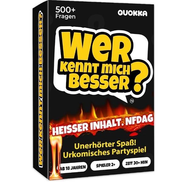 Gioco Di Carte Quokka Per Adulti - Chi Mi Conosce Meglio? Edizione Nsfw - Giochi Per Feste 18+ - Giochi Da Tavolo Divertenti Per Adulti - Cosa Sceglieresti?-image