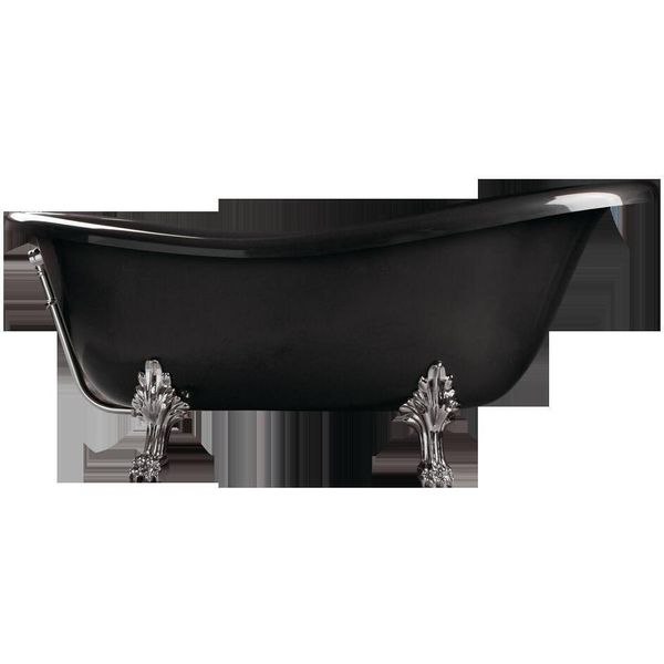 Vasca Da Bagno Freestanding Di Design Rossa Vasca Da Bagno Di Lusso In Rosso Vasca Da Bagno In Acrilico-image