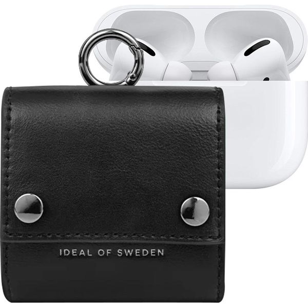 Ideal Of Sweden, Mini Custodia Per Airpods Modello Harper Con Moschettone, Nero-image