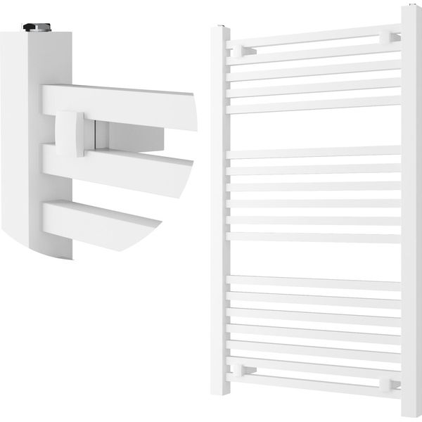 Granitan | Radiatore Da Bagno Bergen - 100X60 Cm - Bianco - Design Moderno - Pratico Ed Elegante-image