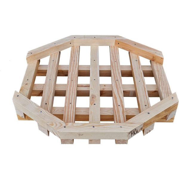 Piattaforma Di Nidificazione In Legno Per Falchi Pescatori E Piccoli Rapaci Mkw - In Legno Massiccio Di Conifere - Non Impregnato - Resistente Alle Intemperie E Durevole-image