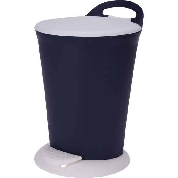Cestino Per Rifiuti Excellent Houseware, Polipropilene, 21X30 Cm, 6 L, Blu-image