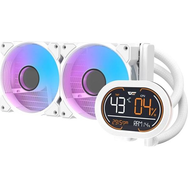 Darkflash Darkflash DH240D Cpu Water Cooler (White)-image