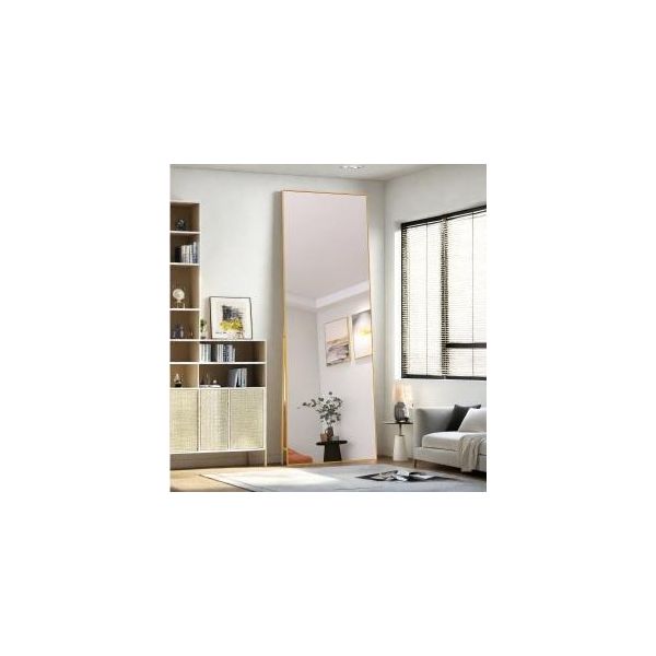 Unboxg 162 X 53 Cm Specchio A Figura Intera, Specchio 3 In 1 Da Appoggio E Da Parete, Specchio Per Vestirsi, Specchio Per Guardaroba Per Camera Da Letto, Soggiorno E Ingresso-image