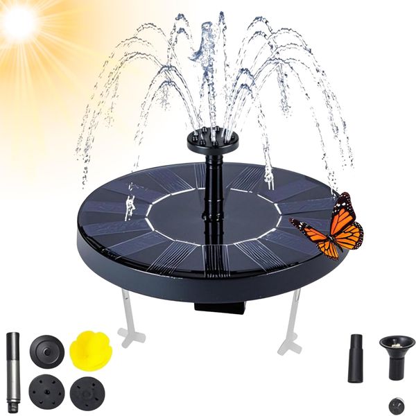 Fontana Solare Per Esterni, Fontana D'acqua Come Decorazione Da Giardino-image