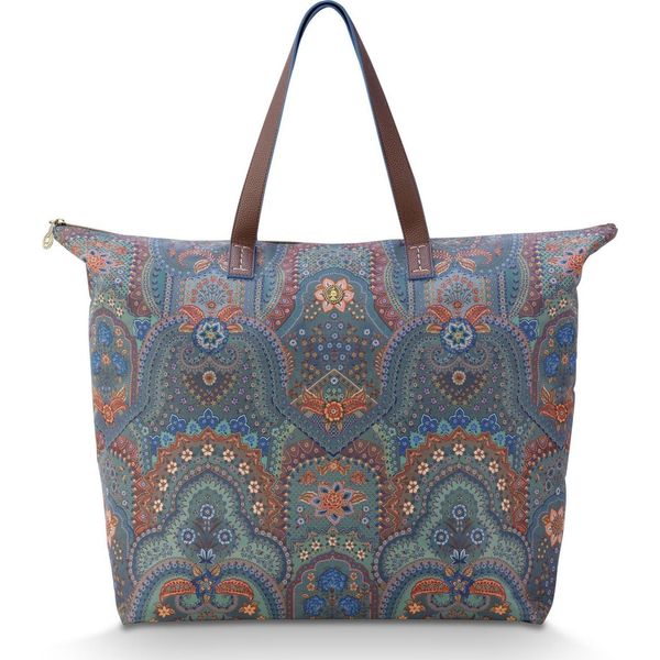 Pip Studio Borsa Da Viaggio Borsa A Tracolla Tilda Tote Bag Jabali Blue-image