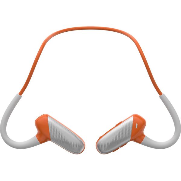 Inf Auricolari Bluetooth Sportivi Ad Orecchio Aperto Per Corsa E Allenamento Arancia-image
