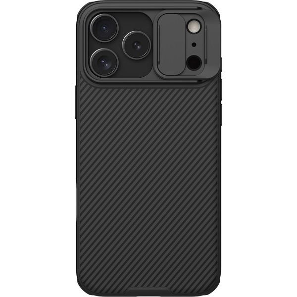 Custodia Per Cellulare Con Protezione Della Fotocamera Per Apple Iphone 17 Pro Max Con Magsafe, Nillkin Camshield Pro Magnetic, Nero-image